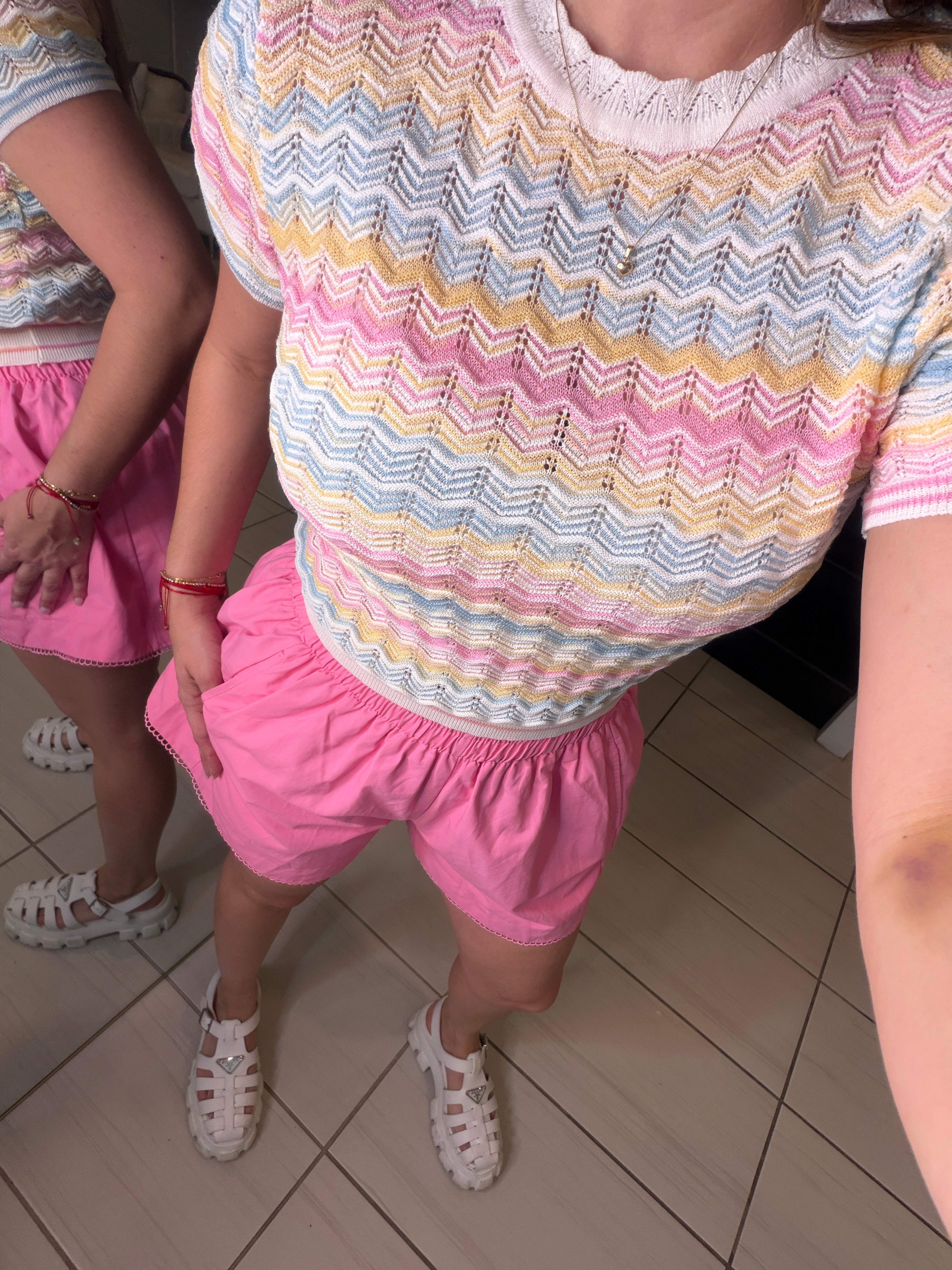 Divine Flare Pink Shorts