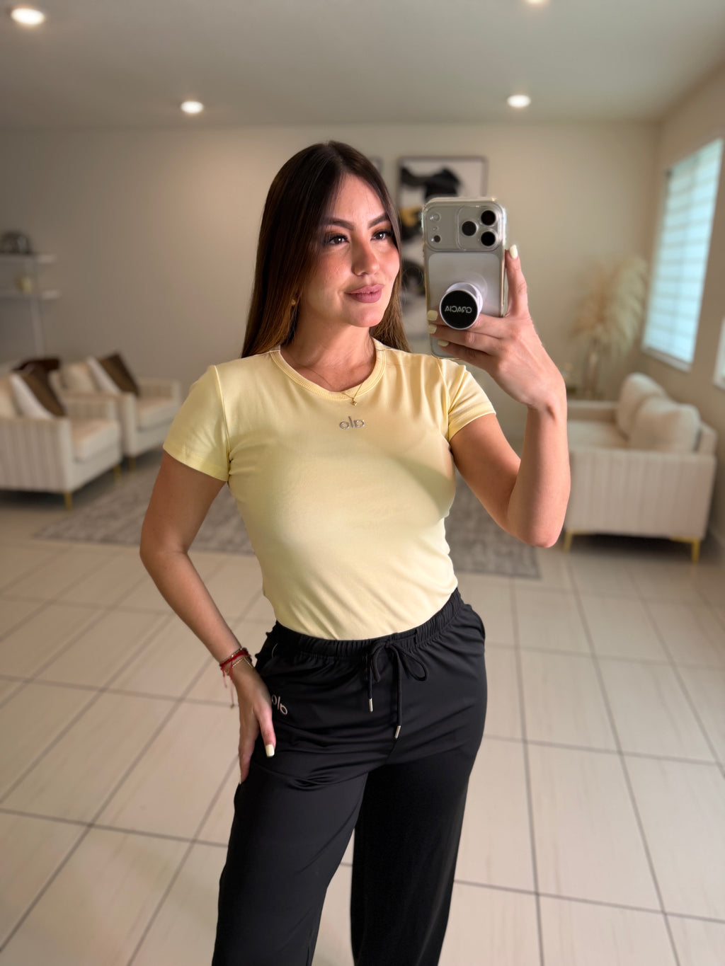 Sweet Halo Yellow Top
