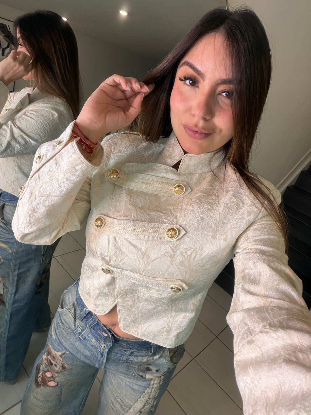 Napoleon Assym Beige Jacket