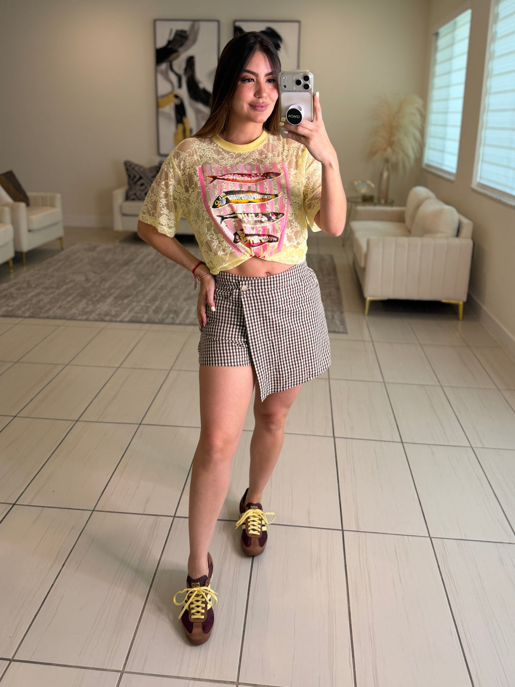 Sardines Yellow Tshirt