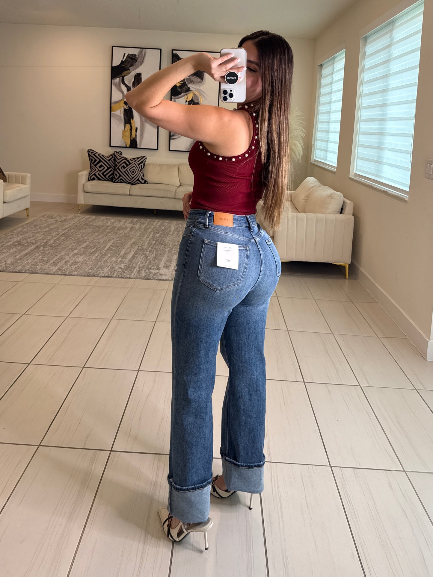High Road Blue Denim Pants