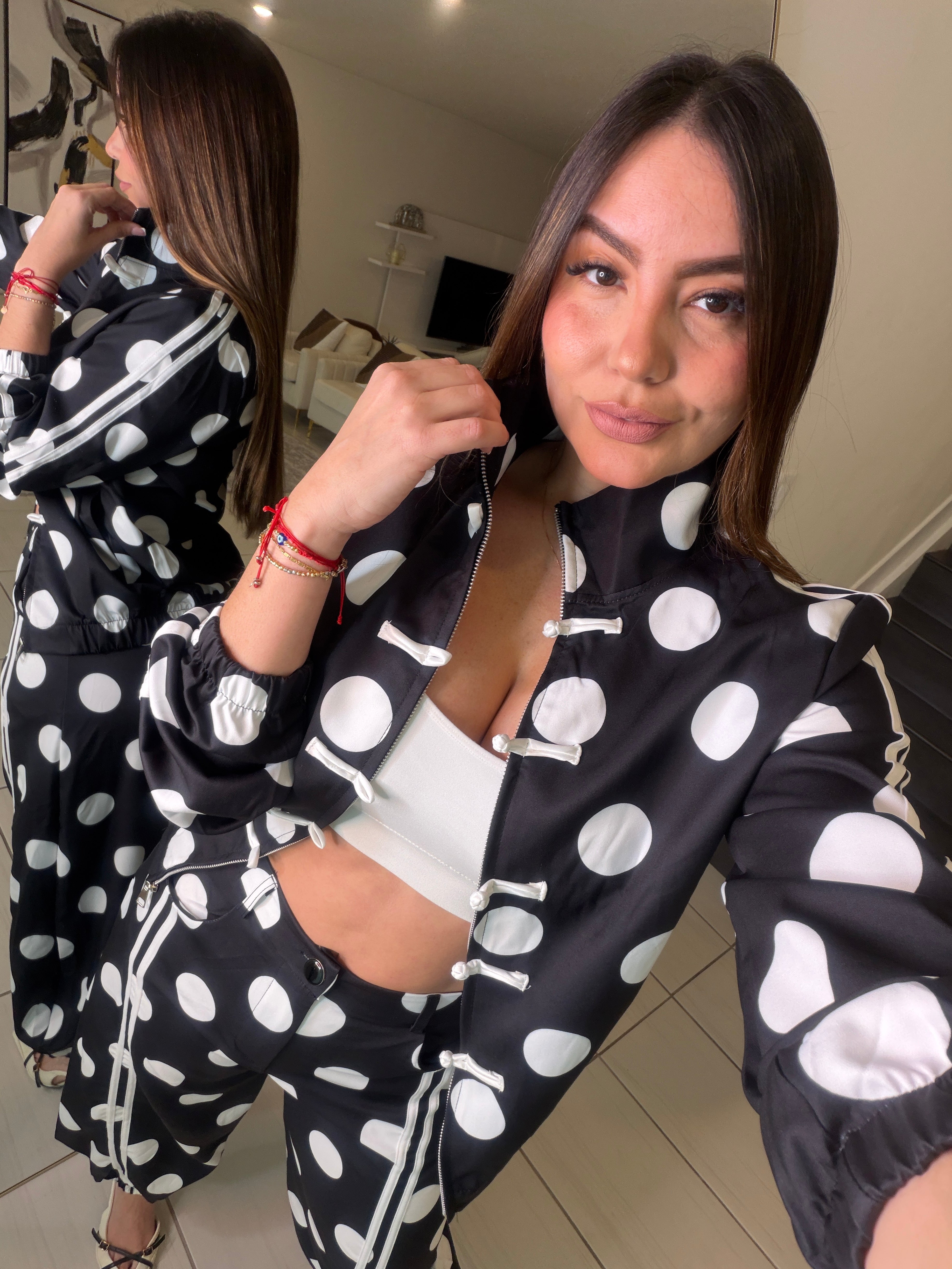 Oriental Polka Muse Black Set