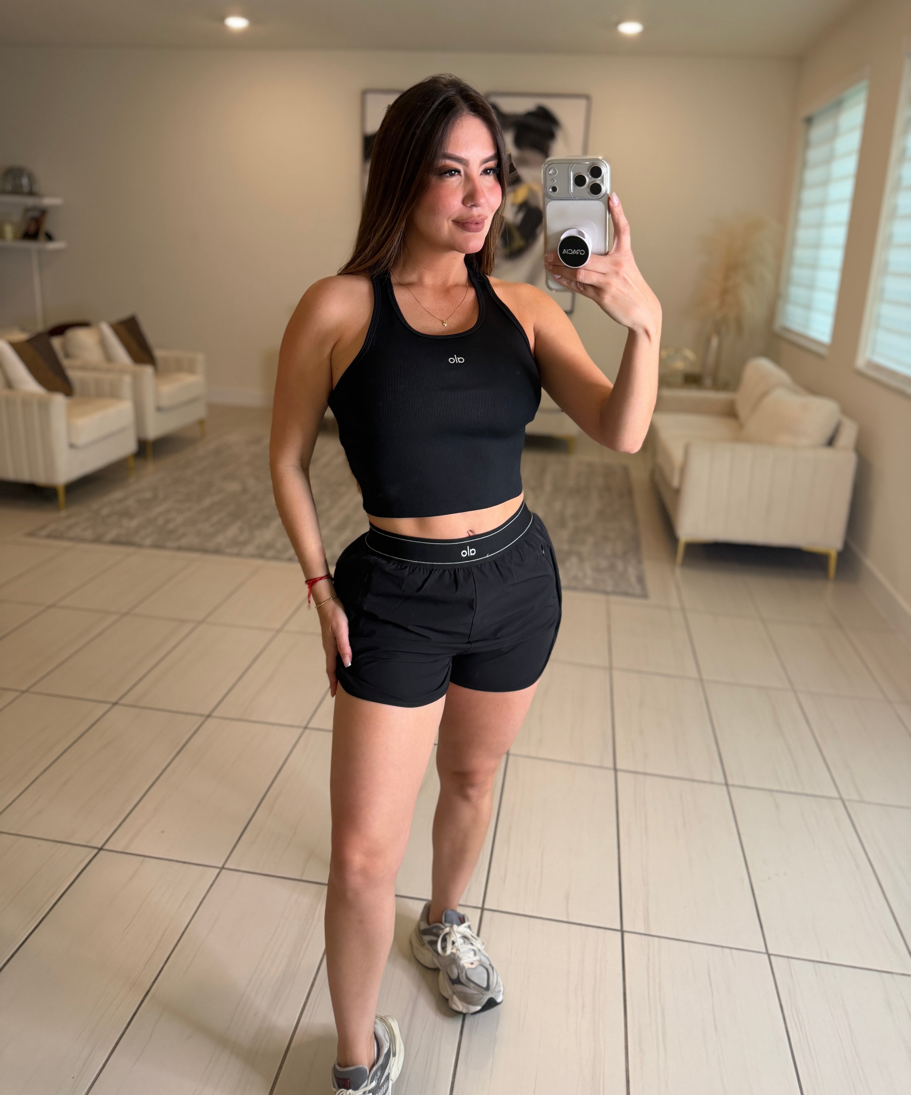 Match Point Black Short Set