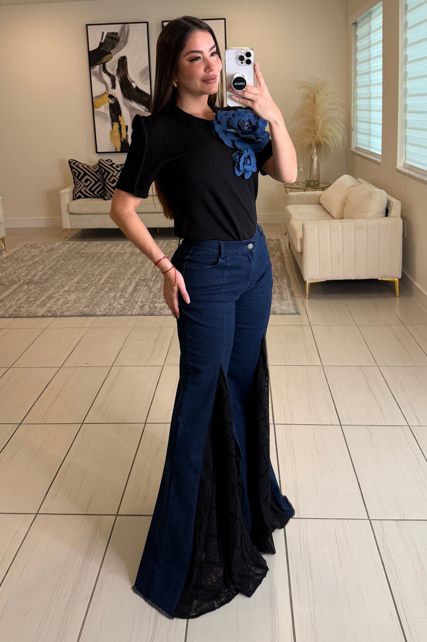City Things Flare Denim Pants