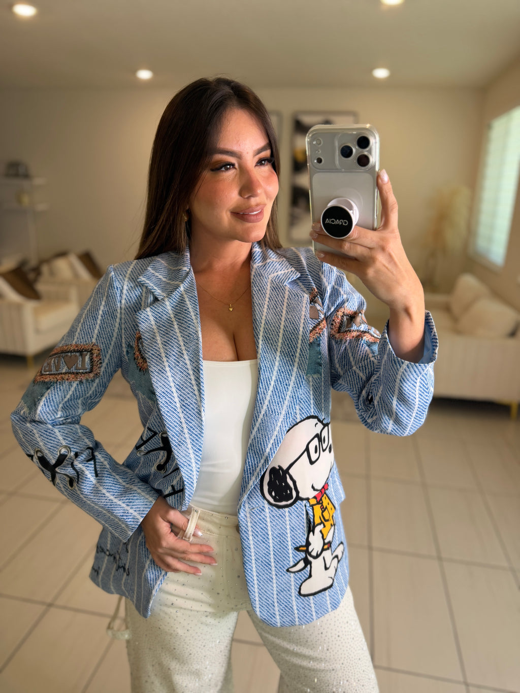 Glamorous Magic Blue Blazer