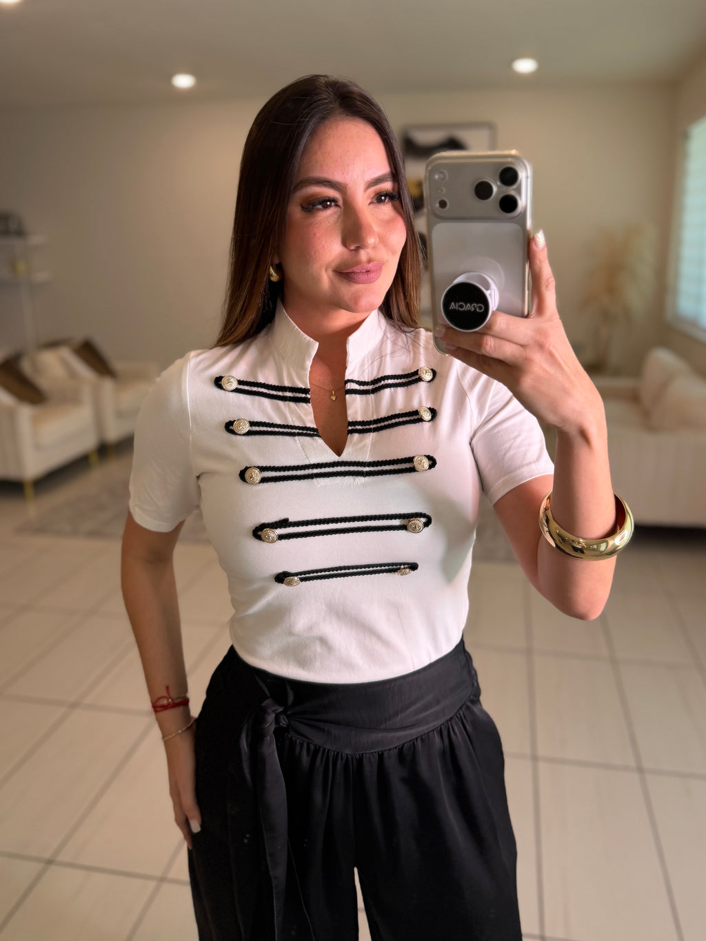 Napoleon Muse White Tshirt