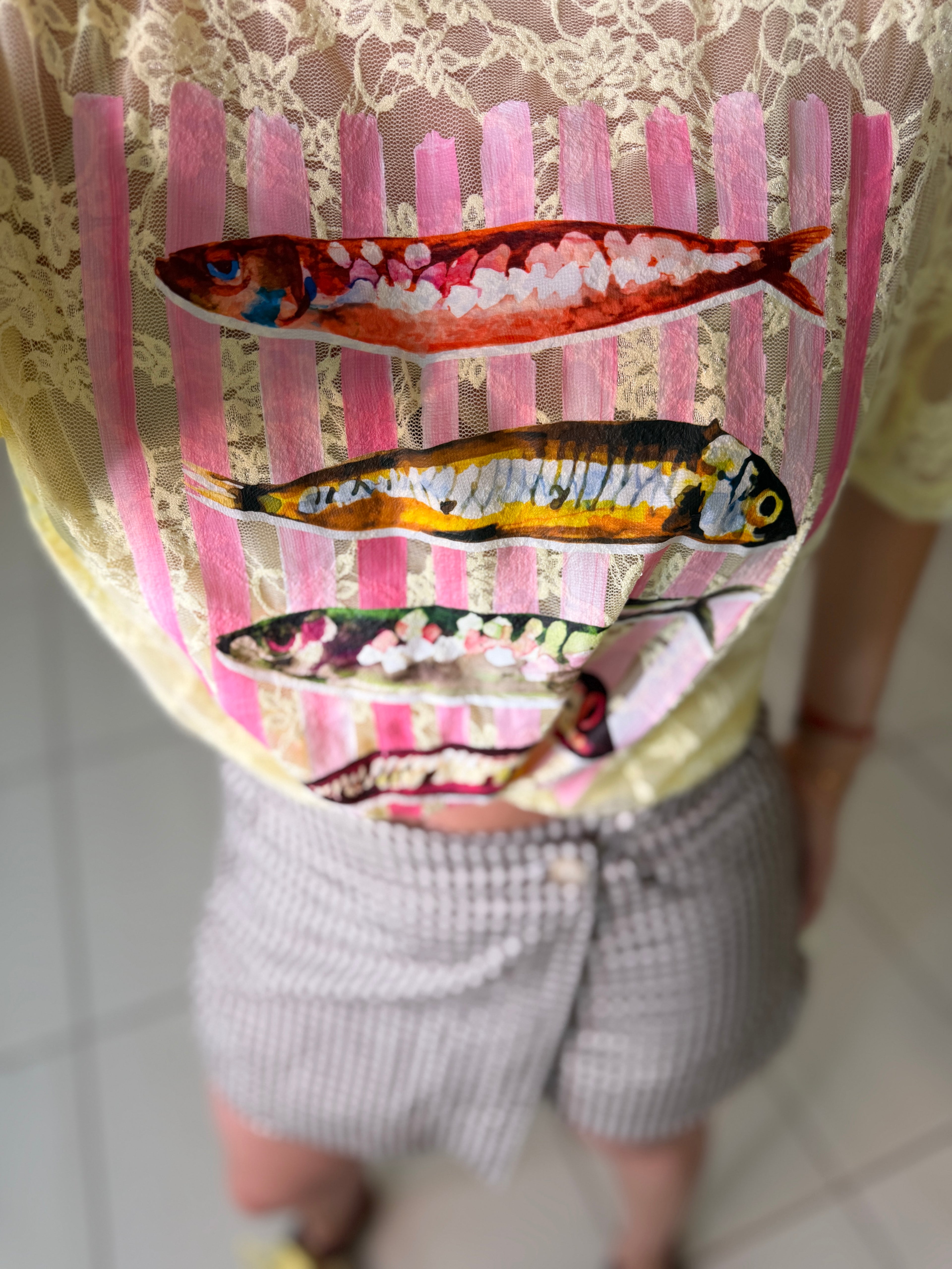 Sardines Yellow Tshirt