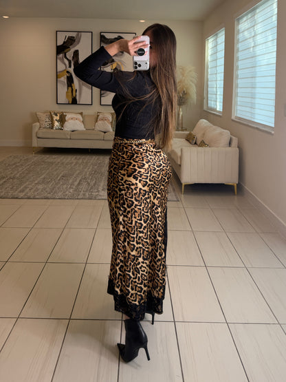 Iconic High Neck Black Basic Top