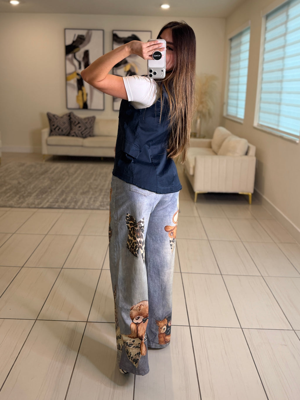 Charming Leopard Printed Pants