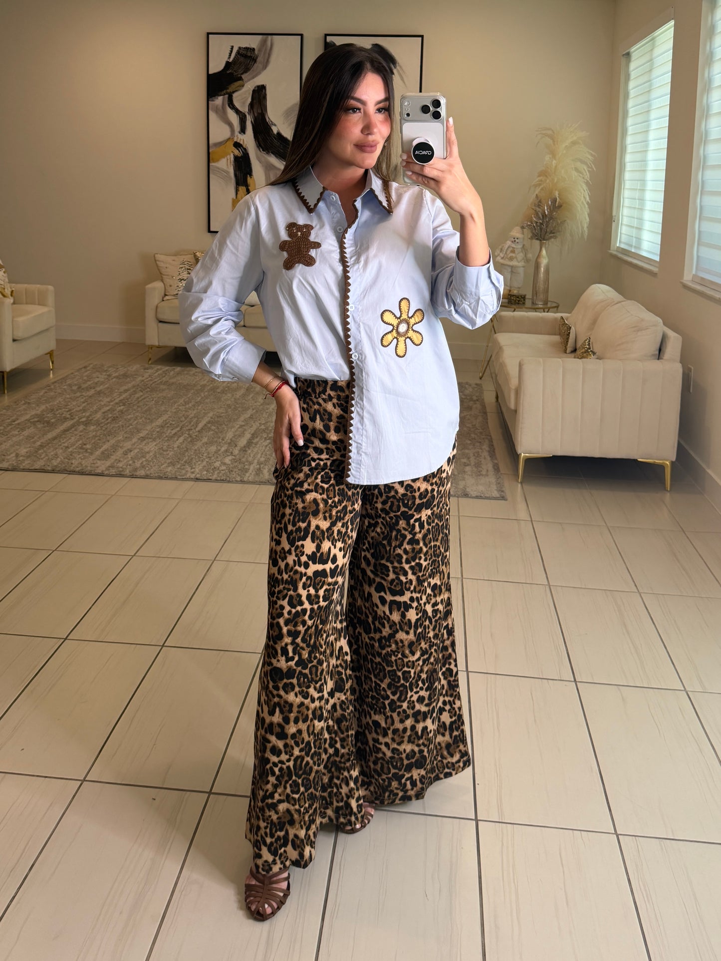 Wild Theory Leopard Pants