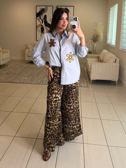 Wild Theory Leopard Pants