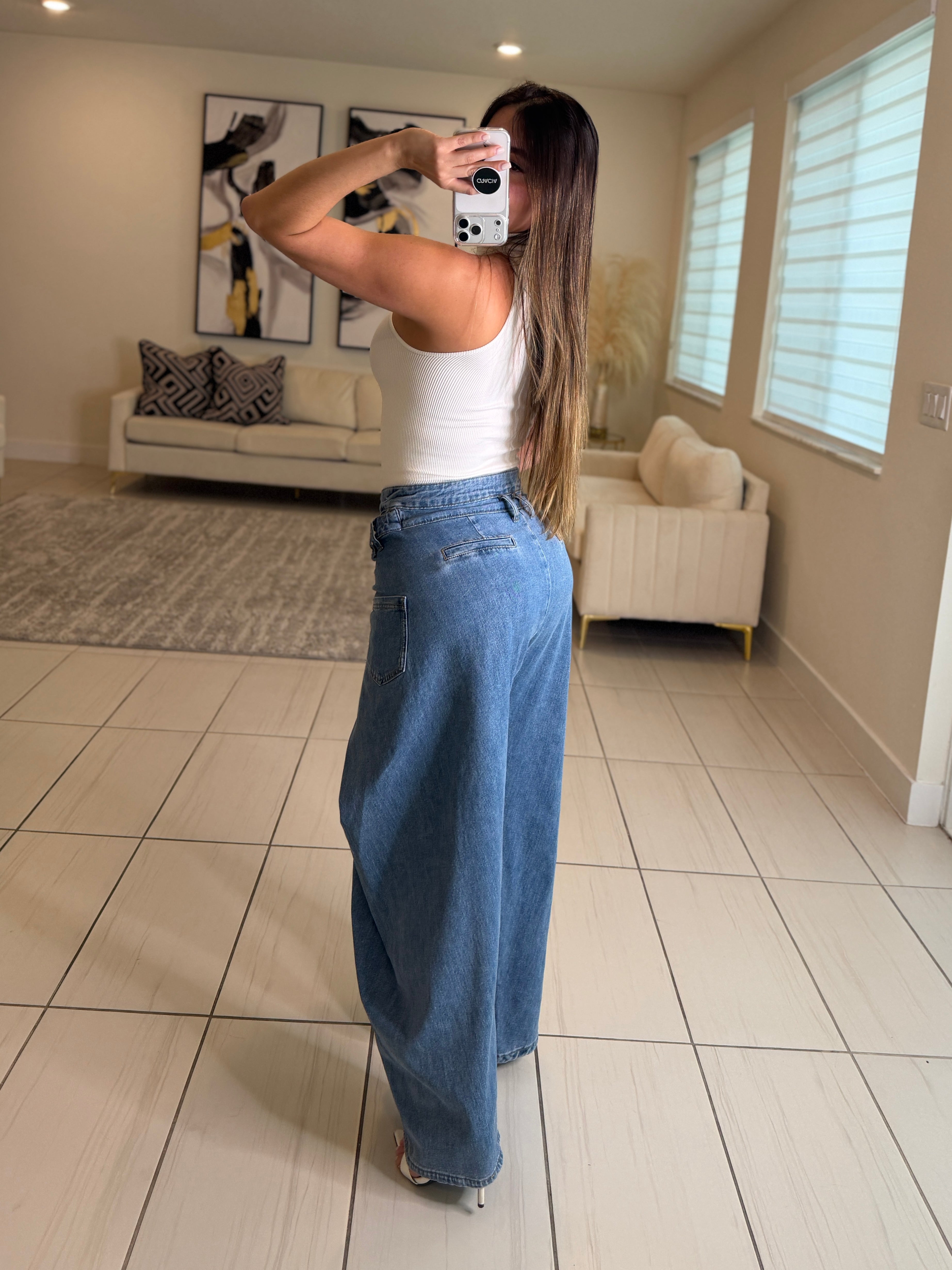 Tactical Edge Blue Denim Pants