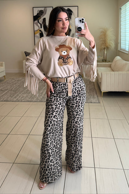 Synergy Leopard Print Pants