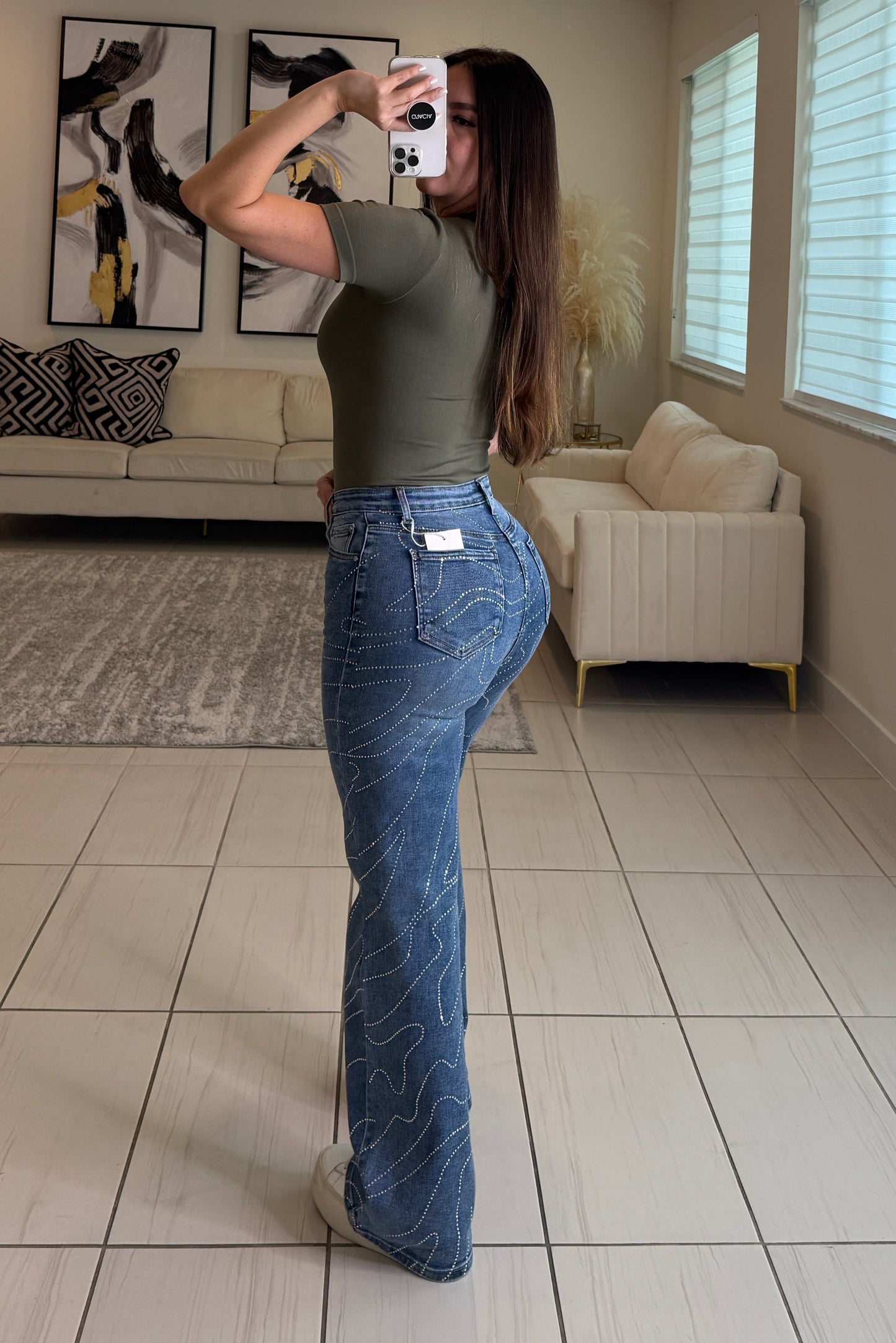 Wonders with Sleeves Green Bodysuit
