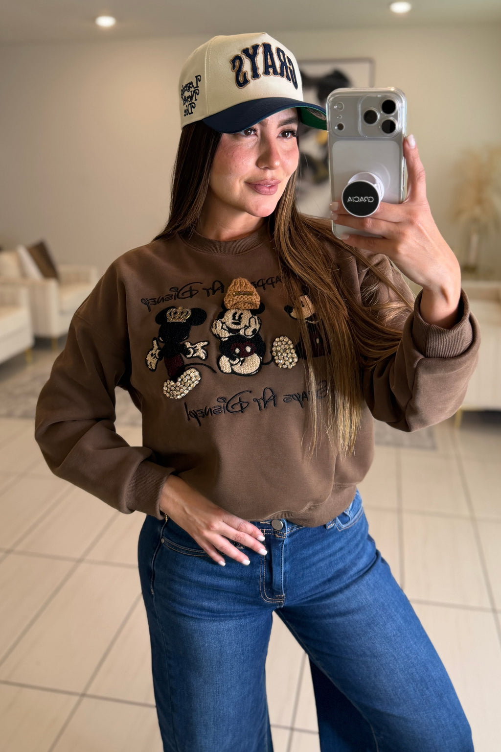 Timeless Magical Brown Sweater