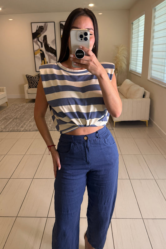 Amazing Horizontal Stripes Top