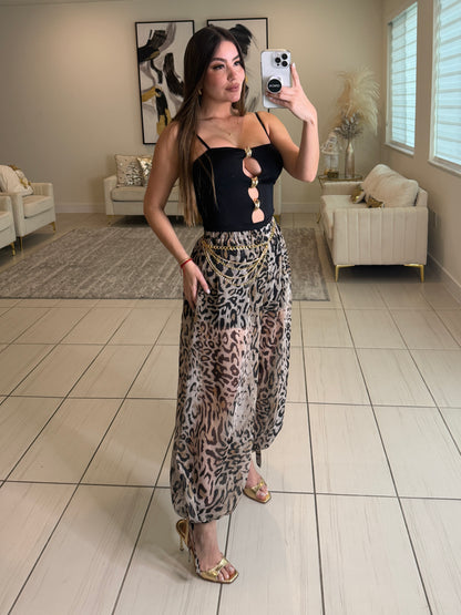 Wild Passion Leopard Balloon Pants