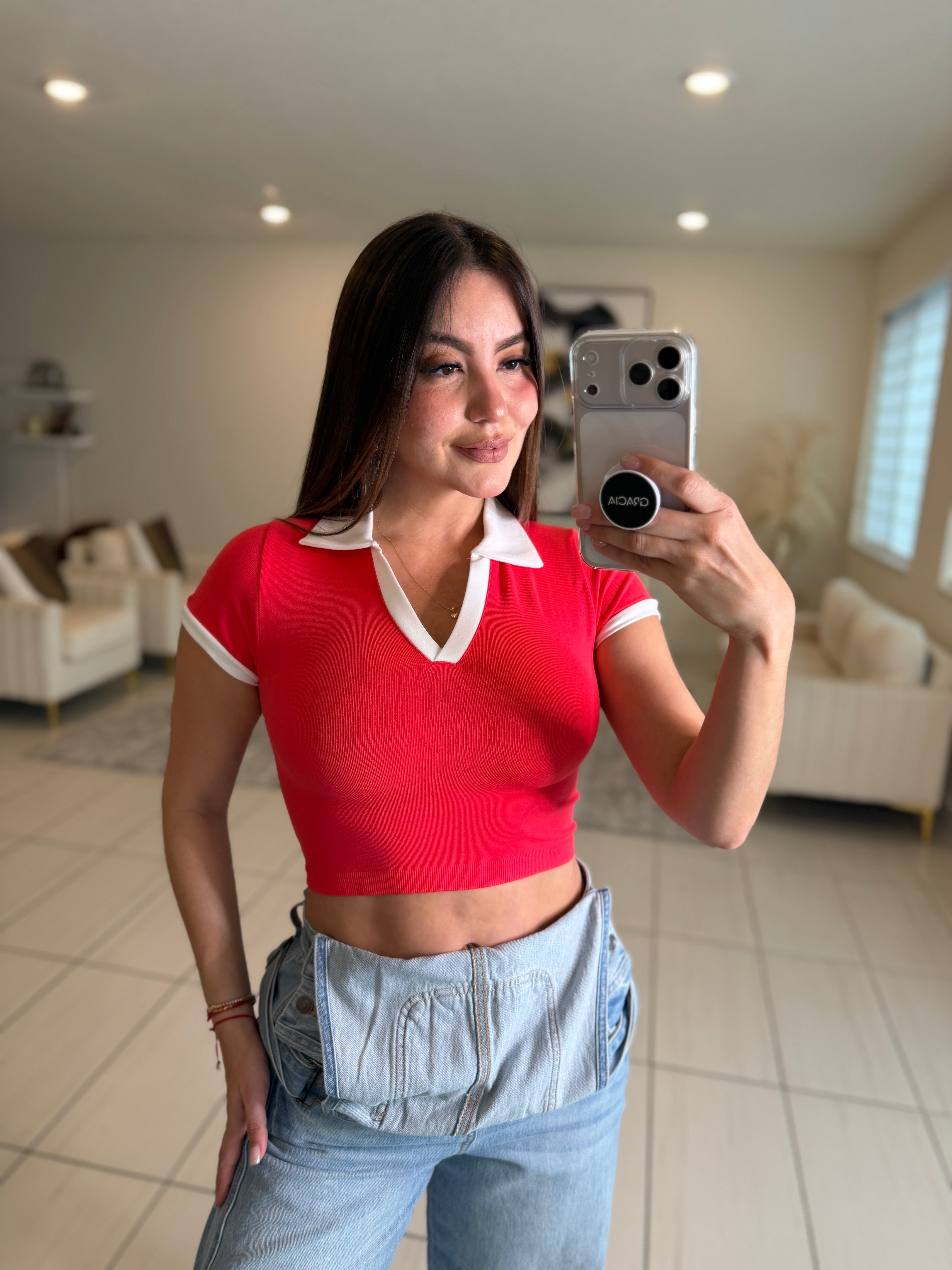 Gravity Basic Red Top