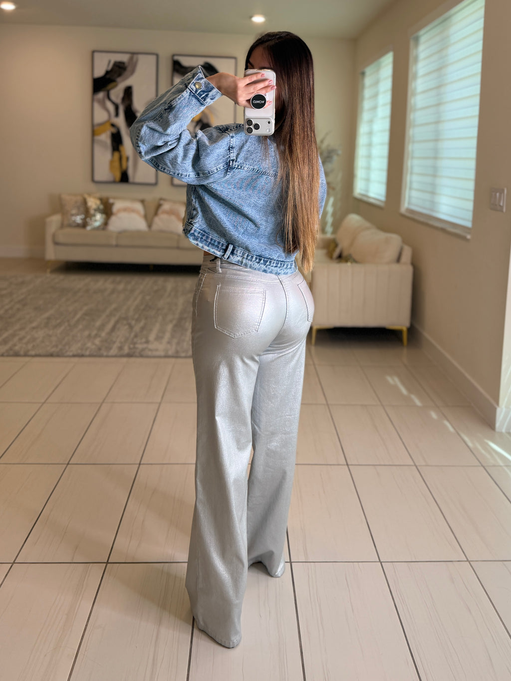 Street Verse Silver Pants
