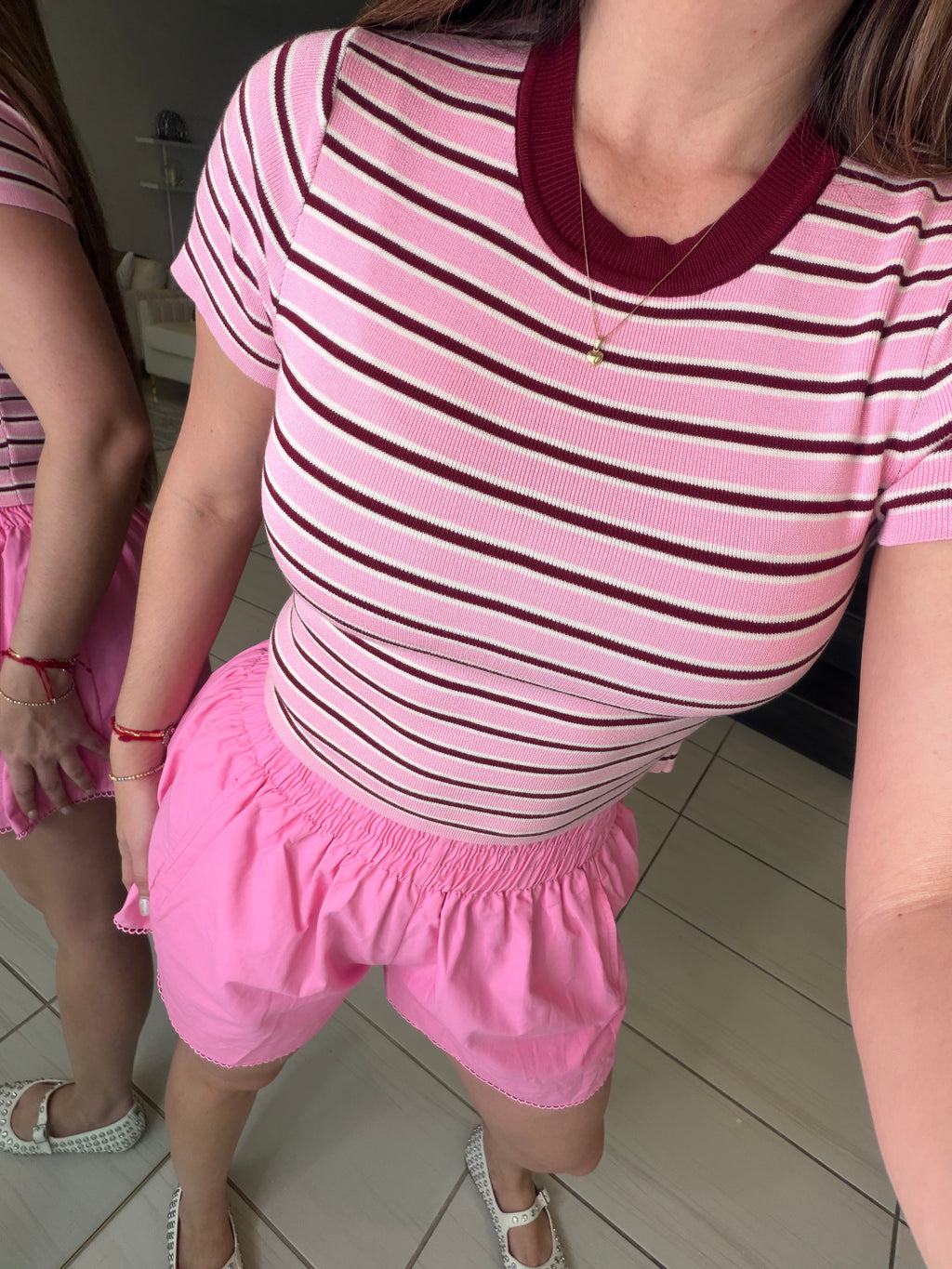 Divine Flare Pink Shorts