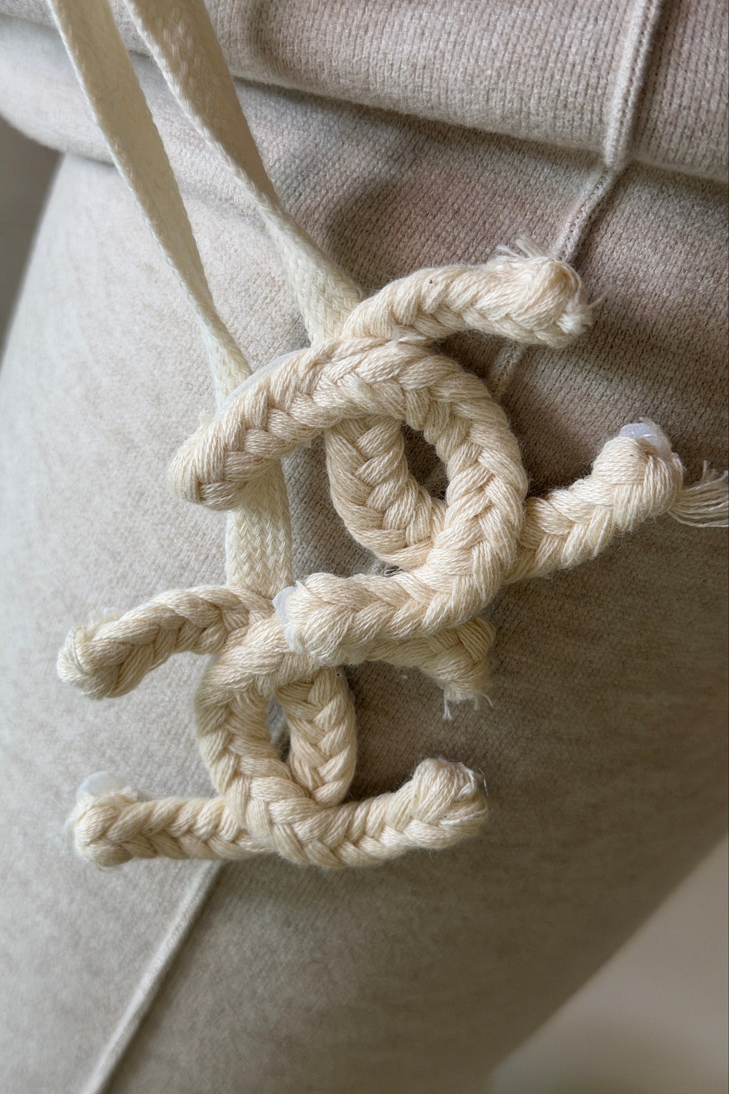 Iconic Structure Beige Pant Set