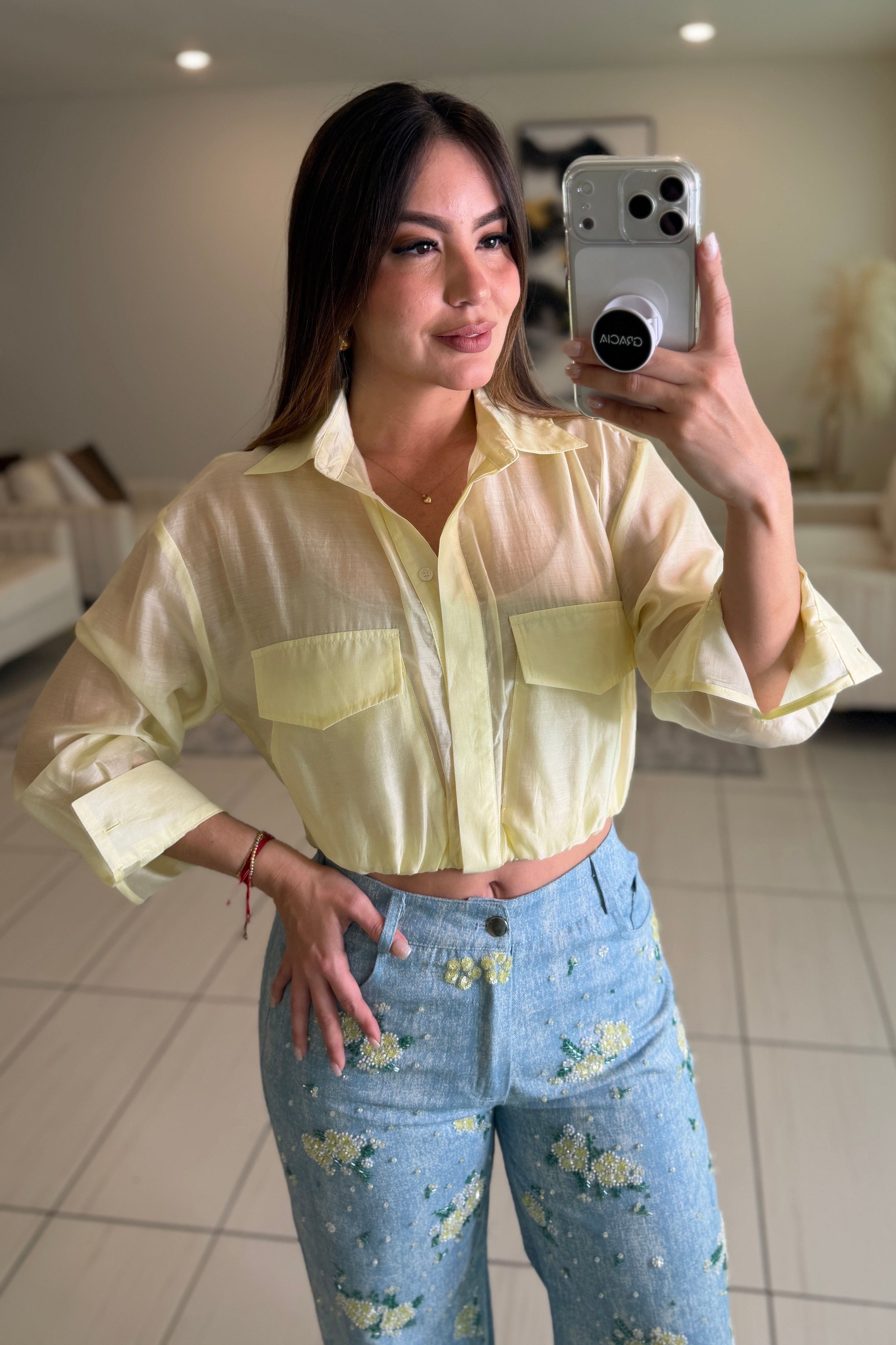 The Everyday Ease Yellow Shirt