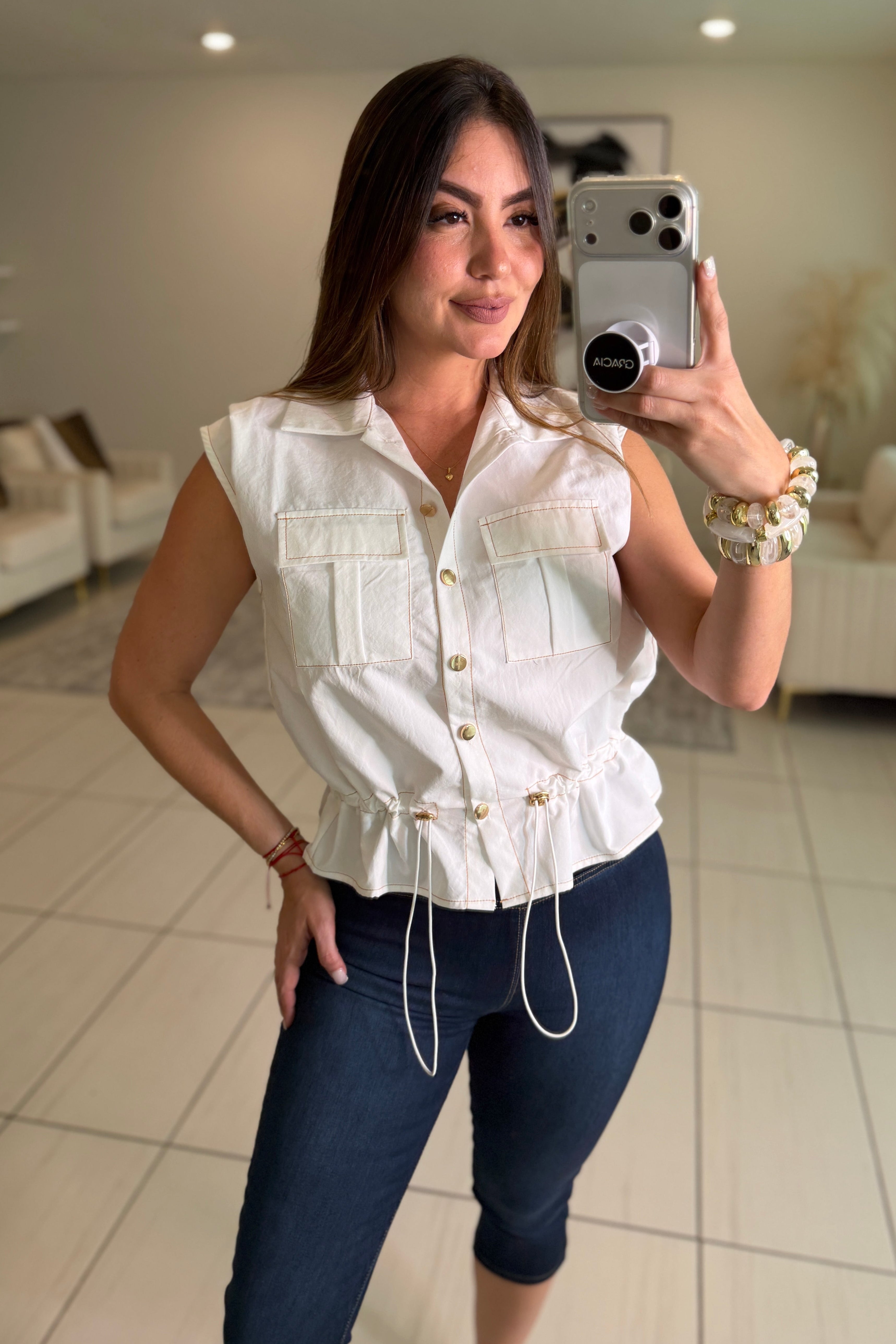 Sweet Encantation White Top