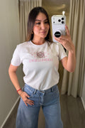 Iconic Crystal White Tshirt