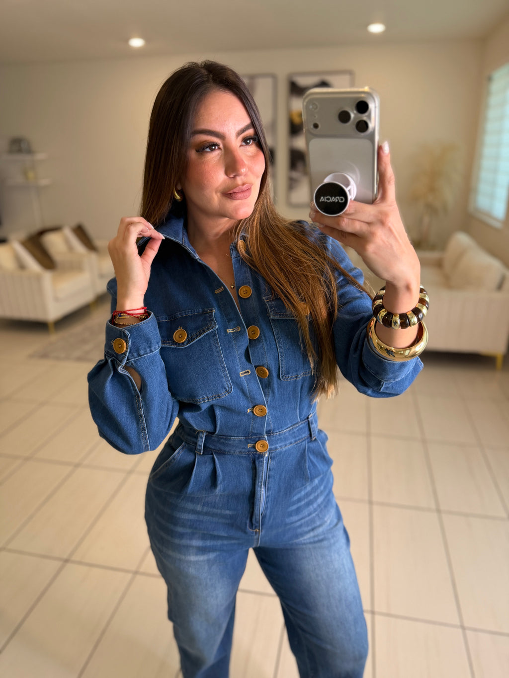 Urban Decode Denim Jumpsuit