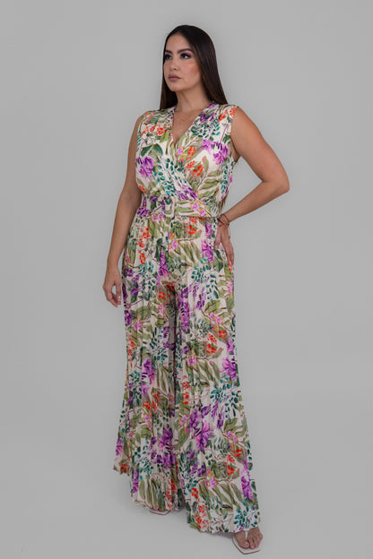 Garden Escape Floral Jumpsuit