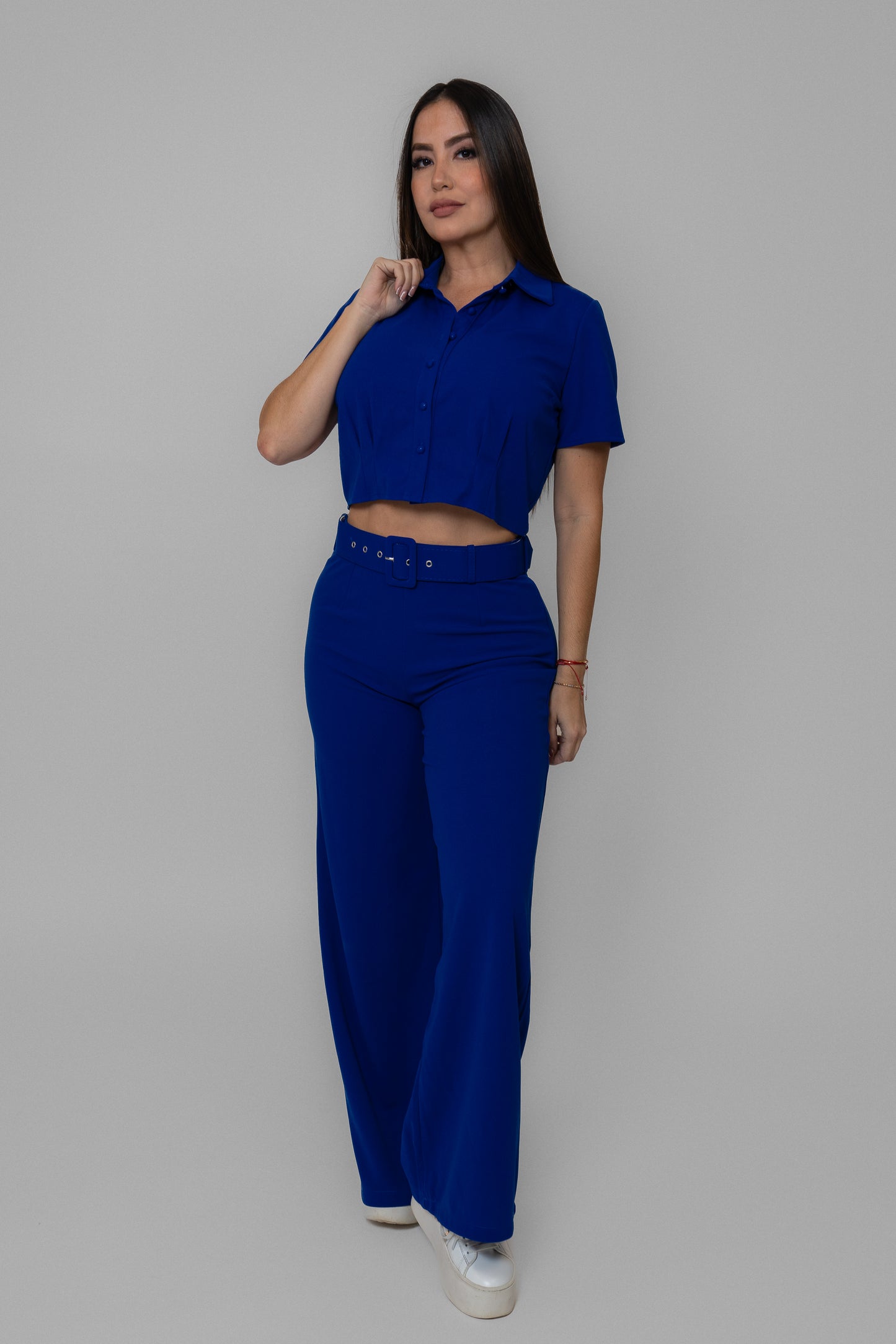 Lift Me Up Blue Pant Set