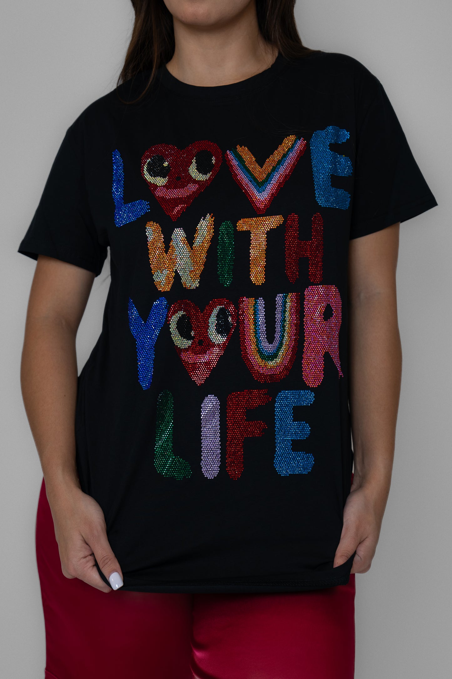 Love With Your Life Black Top