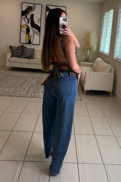 Enigma Nights Barrel Denim Pants