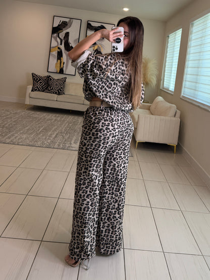 Synergy Leopard Print Pants
