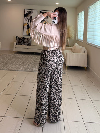 Synergy Leopard Print Pants