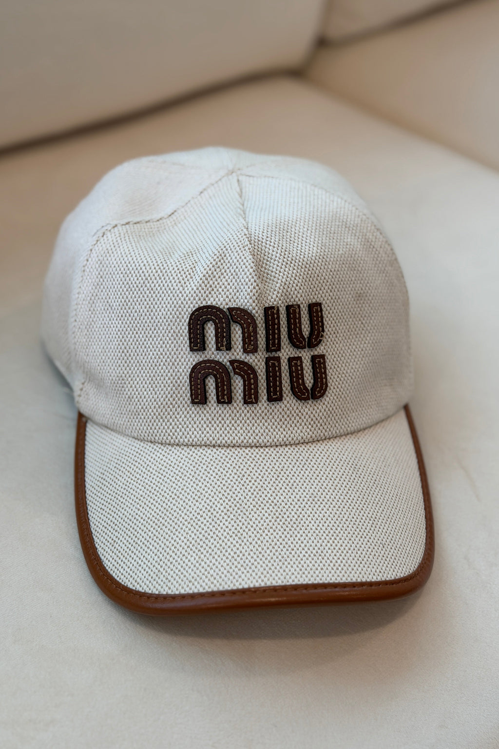Iconic Luxe Beige Cap (Pre-Order)