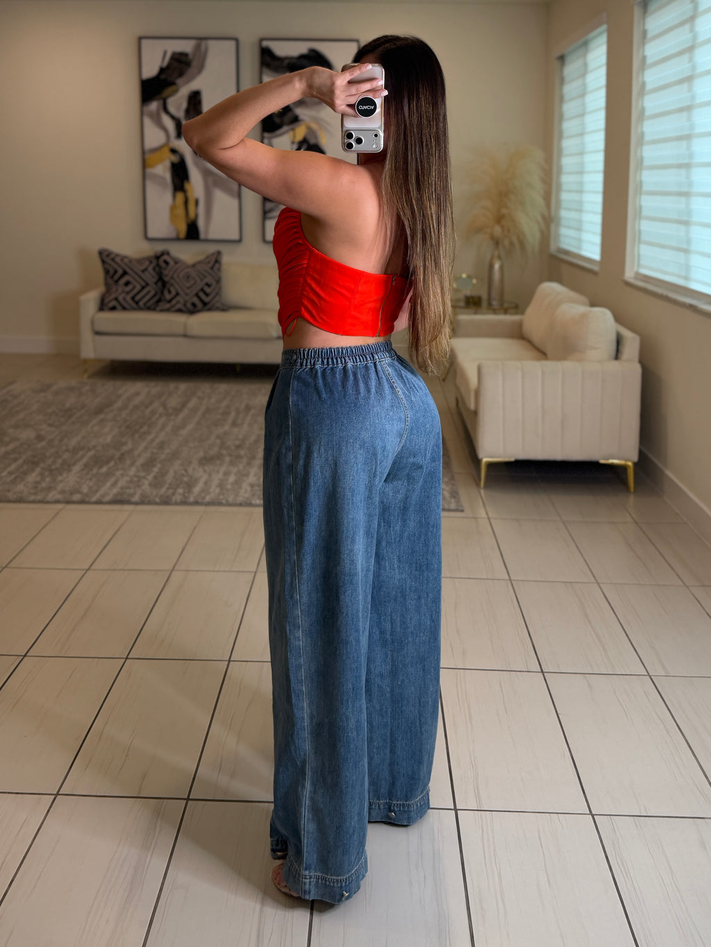 Sovereign Balloon Denim Pants