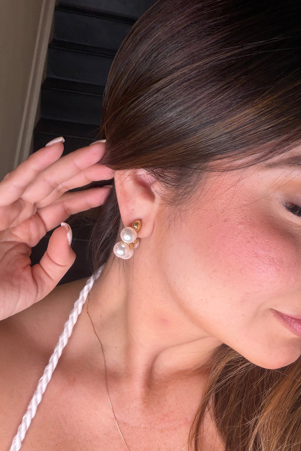 Riviera Pearls Earrings