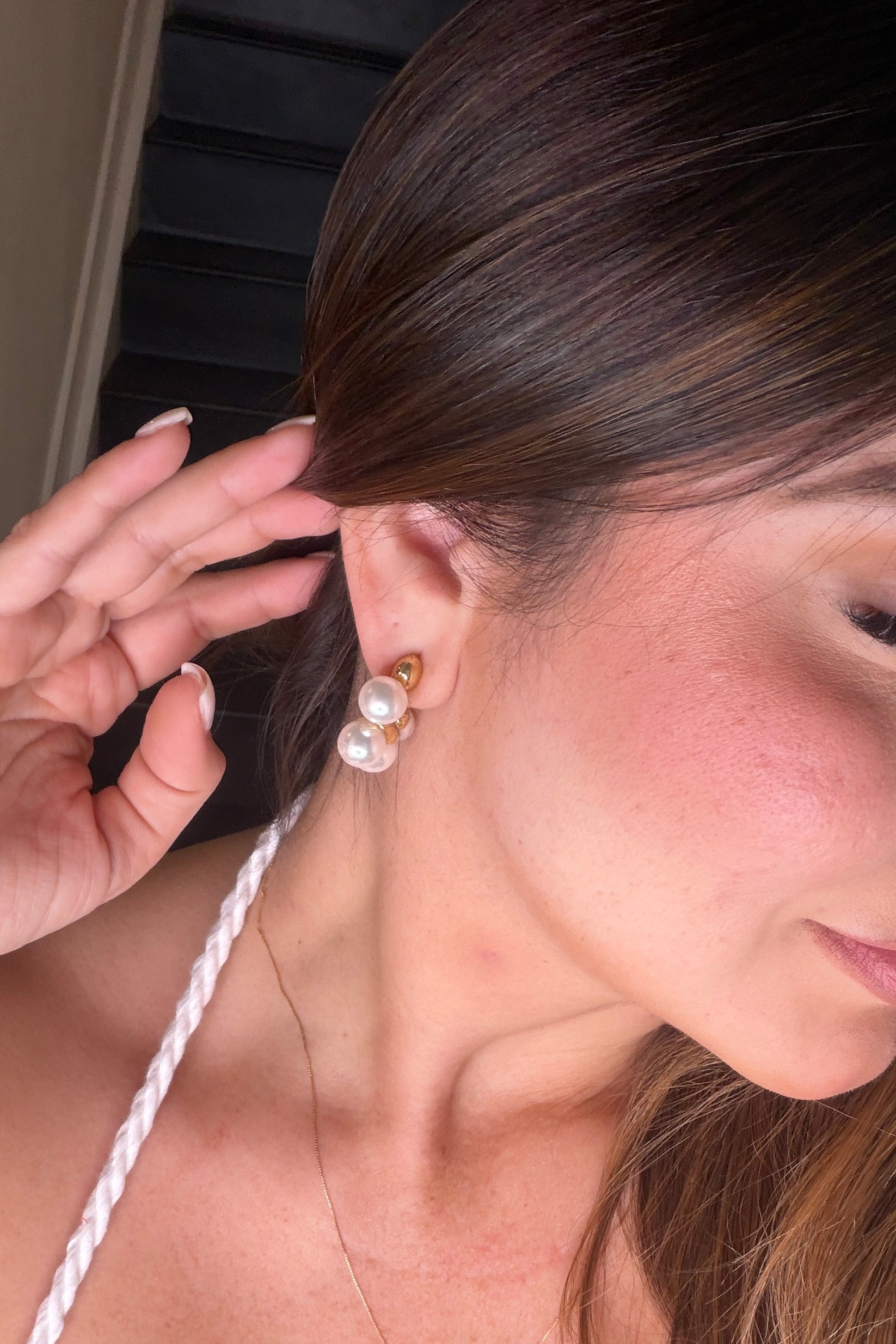 Riviera Pearls Earrings