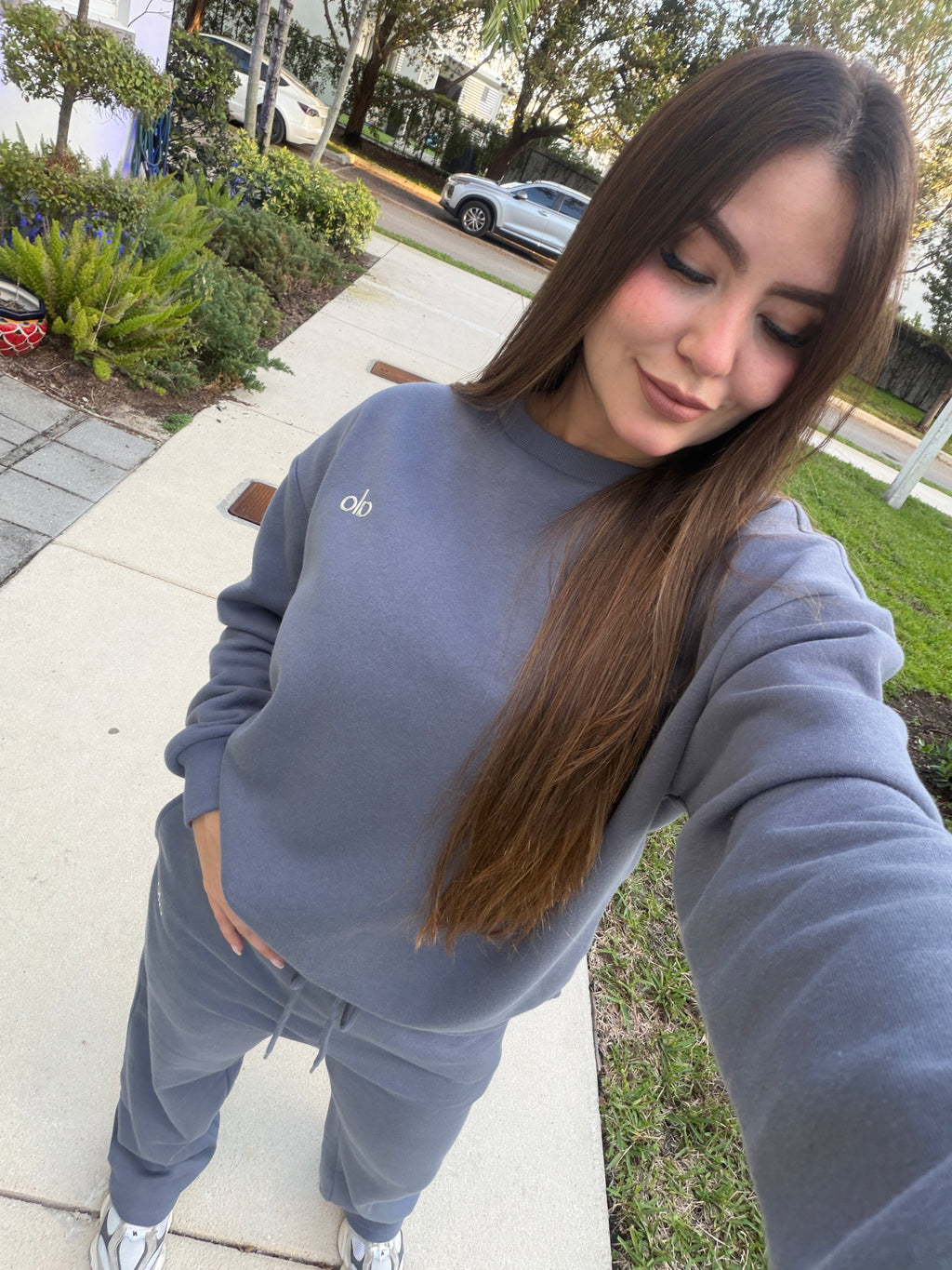 Serenity Halo Dark Gray Pant Set