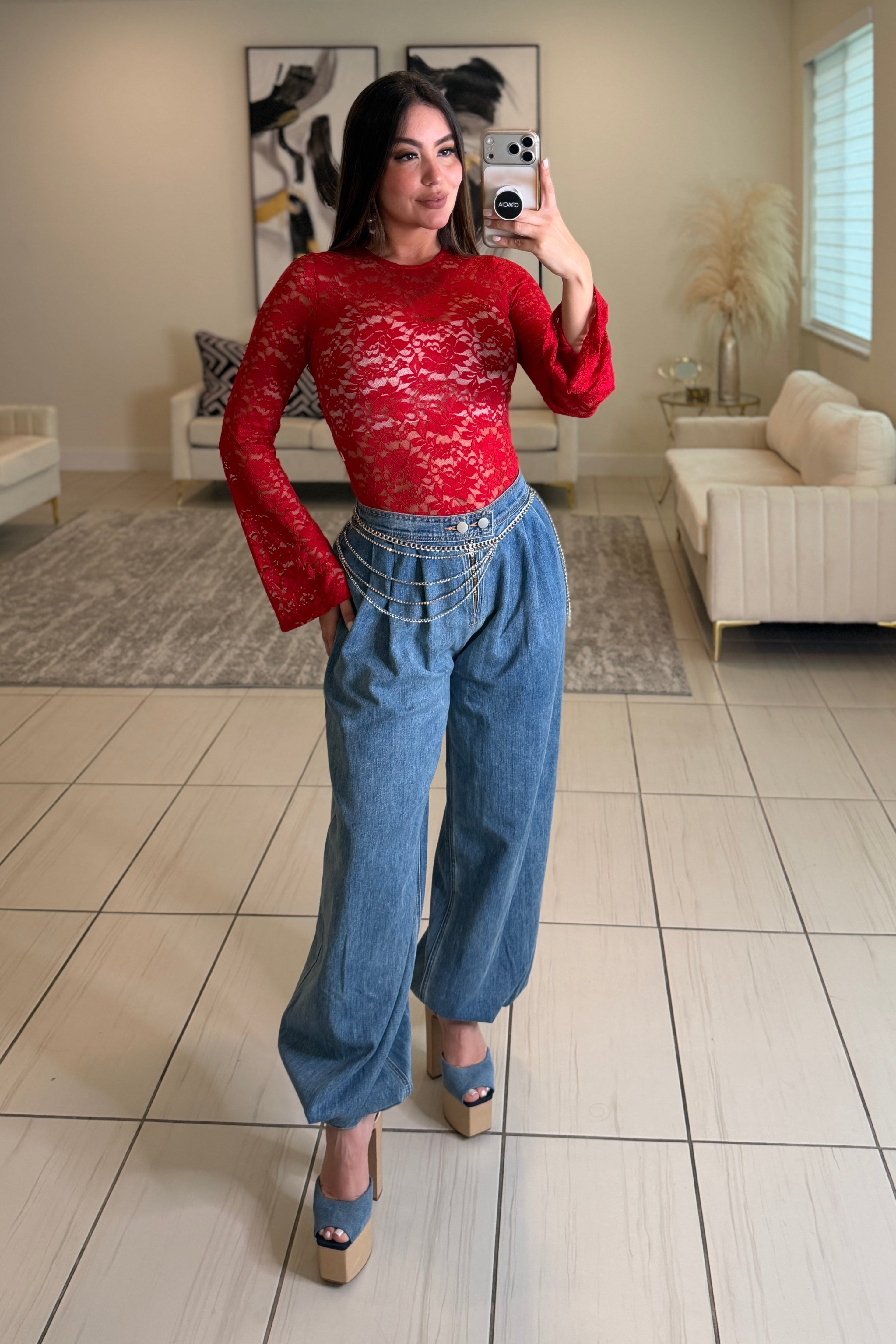 Sovereign Balloon Denim Pants