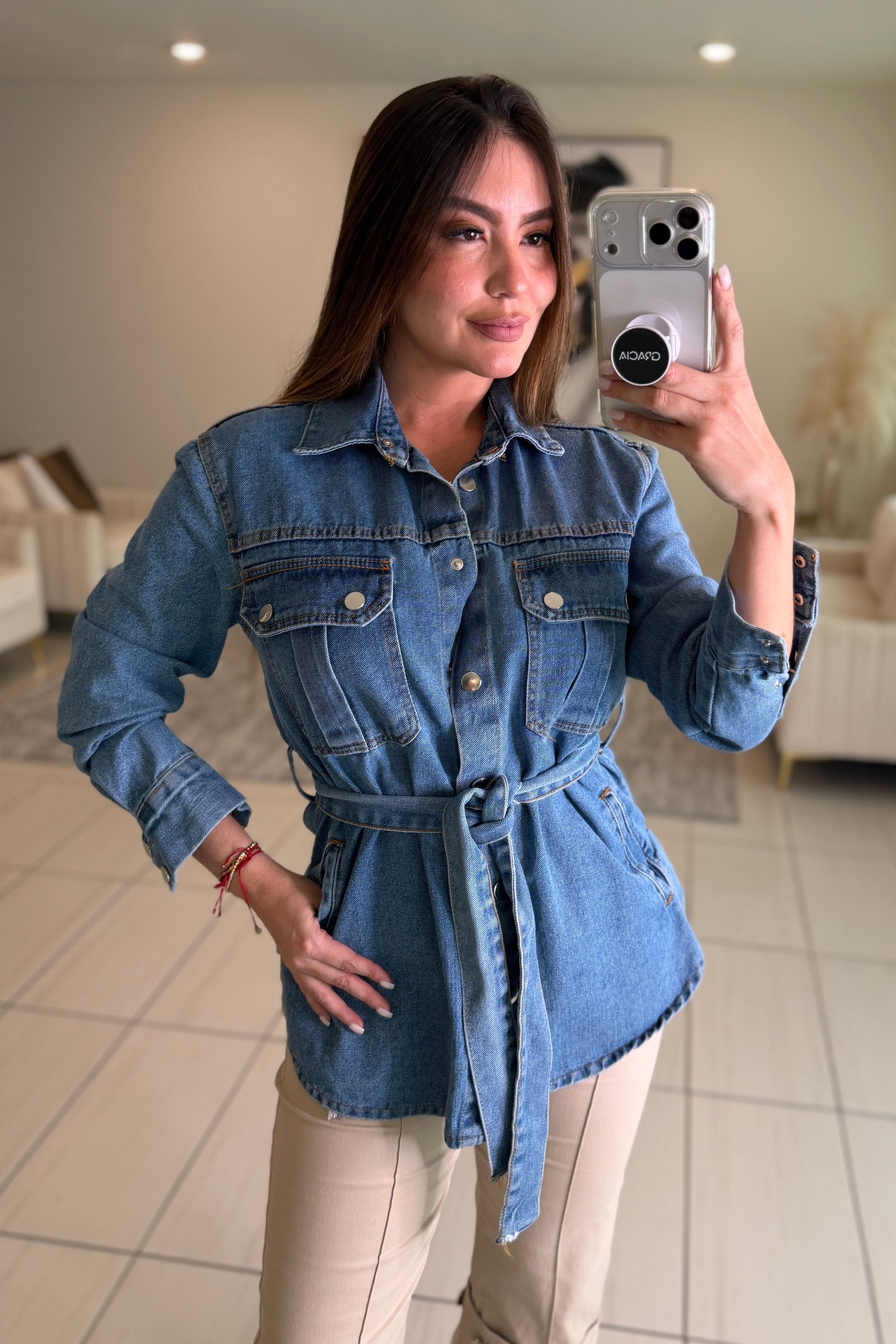 Femme Code Denim Jacket