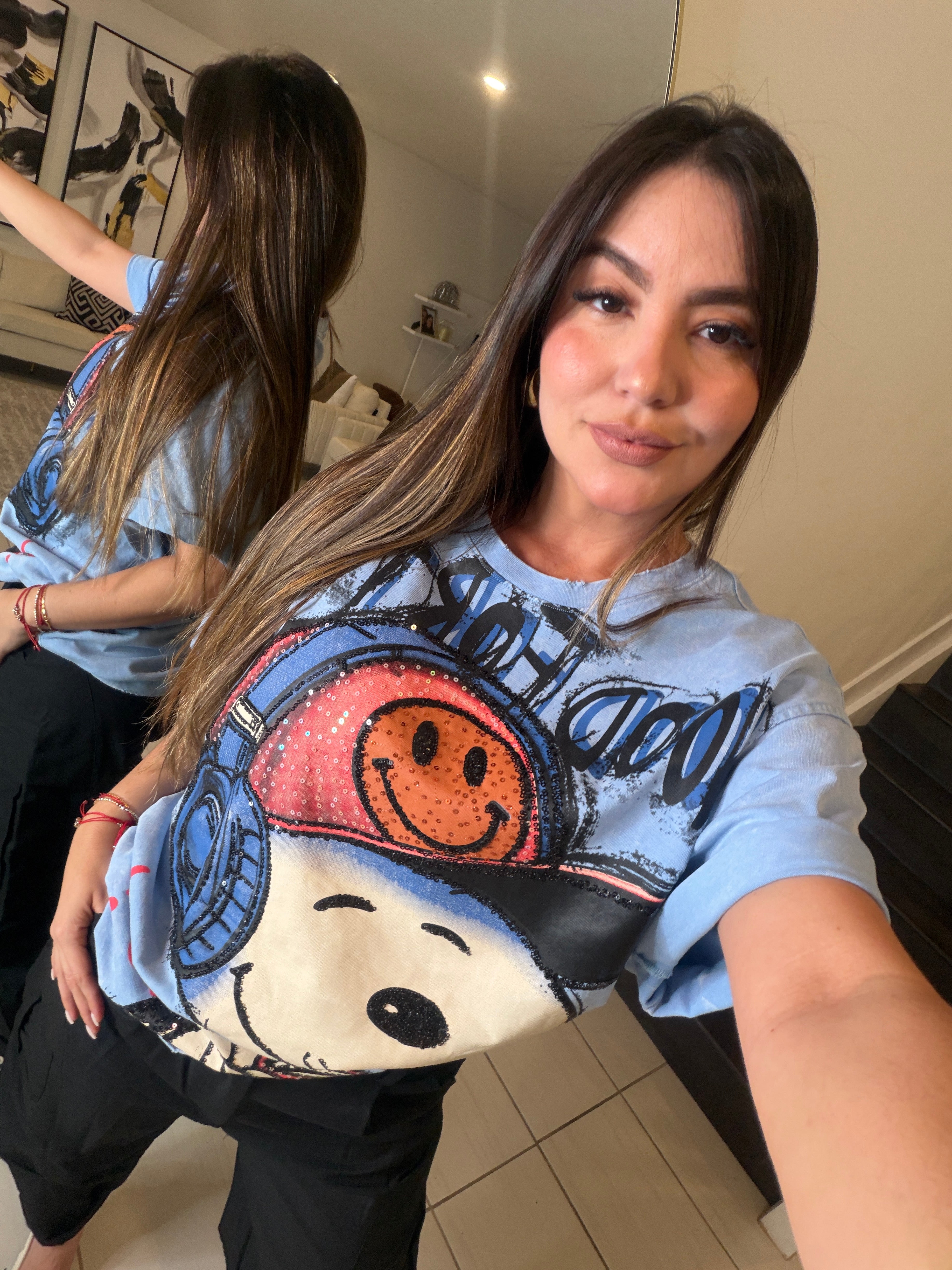 Good Fortune Blue Tshirt