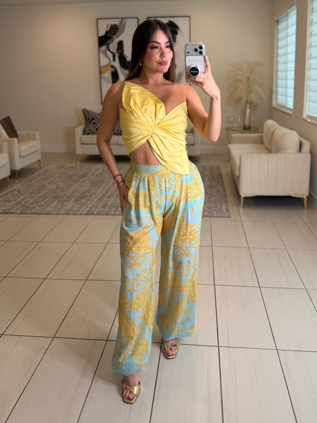 Eternal Grace Yellow Top