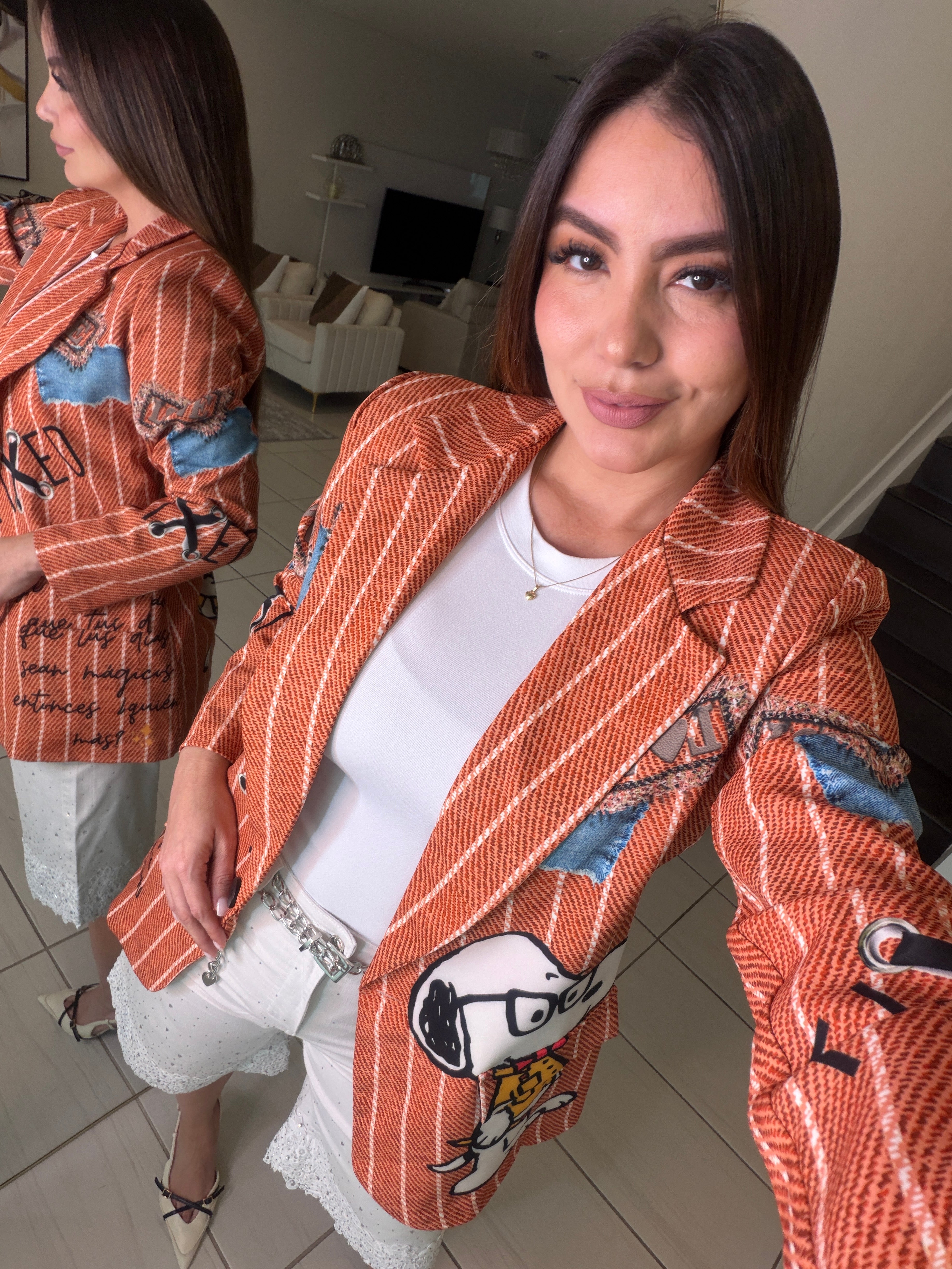 Glamorous Magic Terracotta Blazer