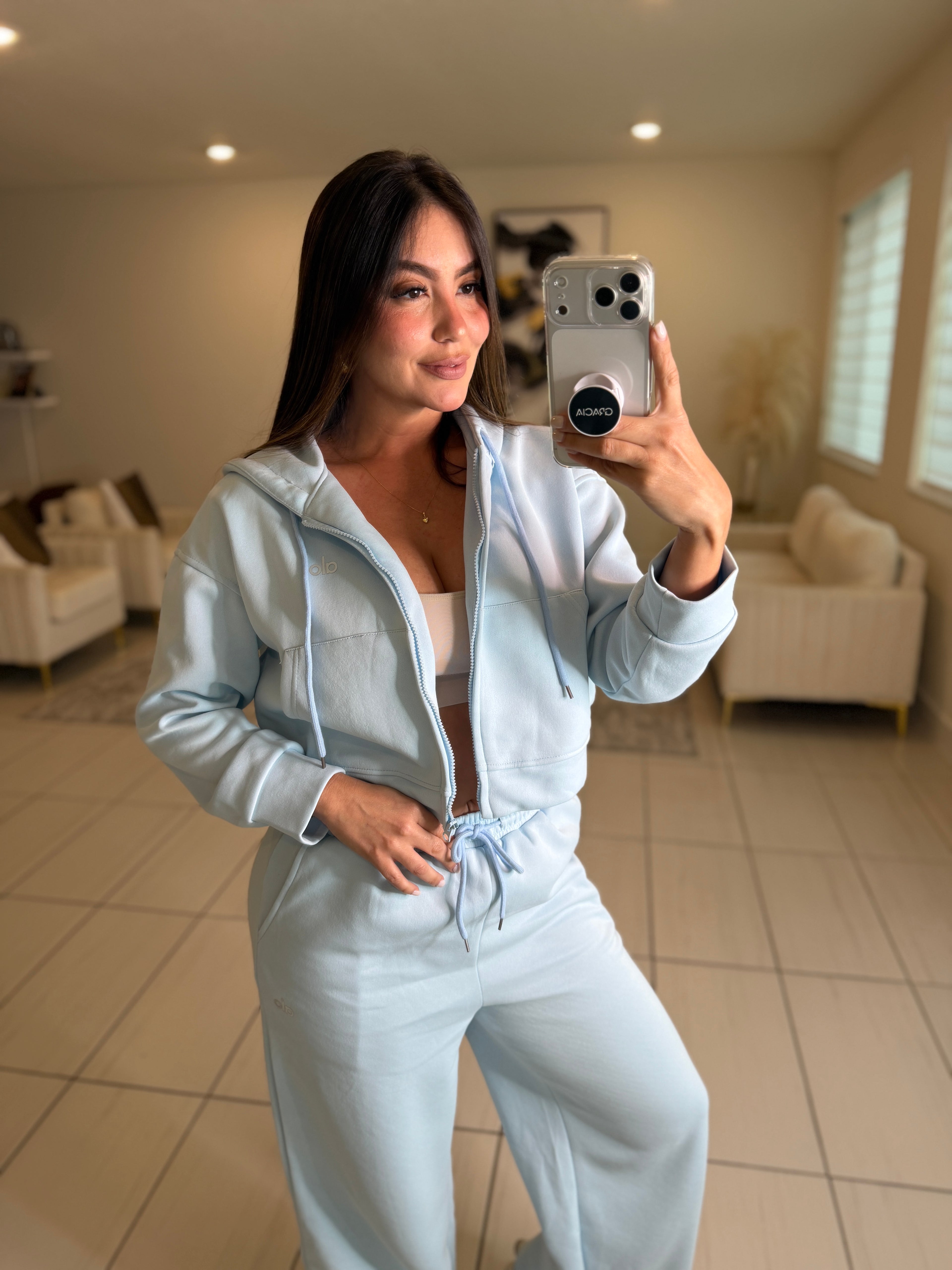 Serenity Halo Light Blue Pant Set