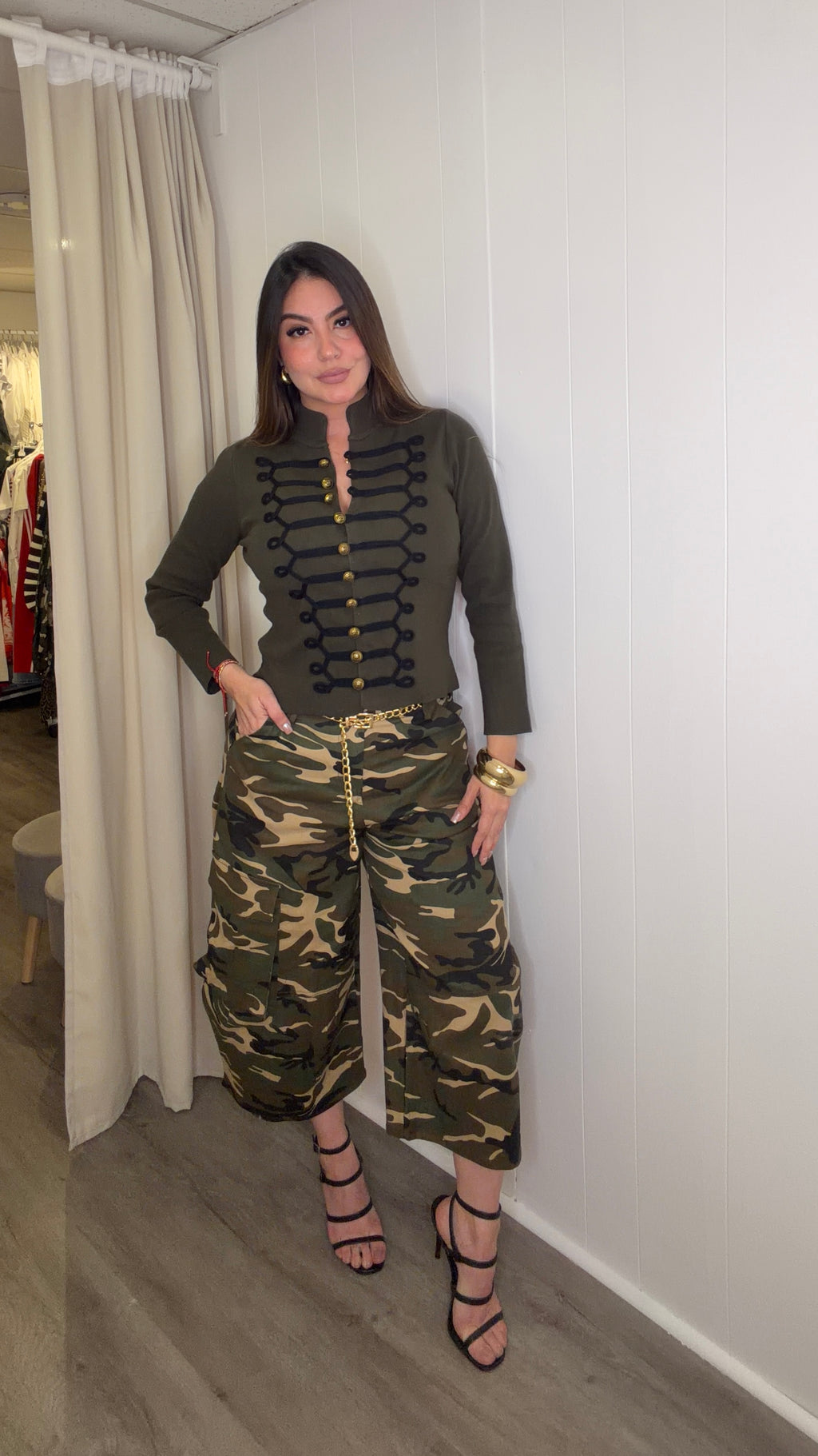 Urban Camo Cargo Bermuda