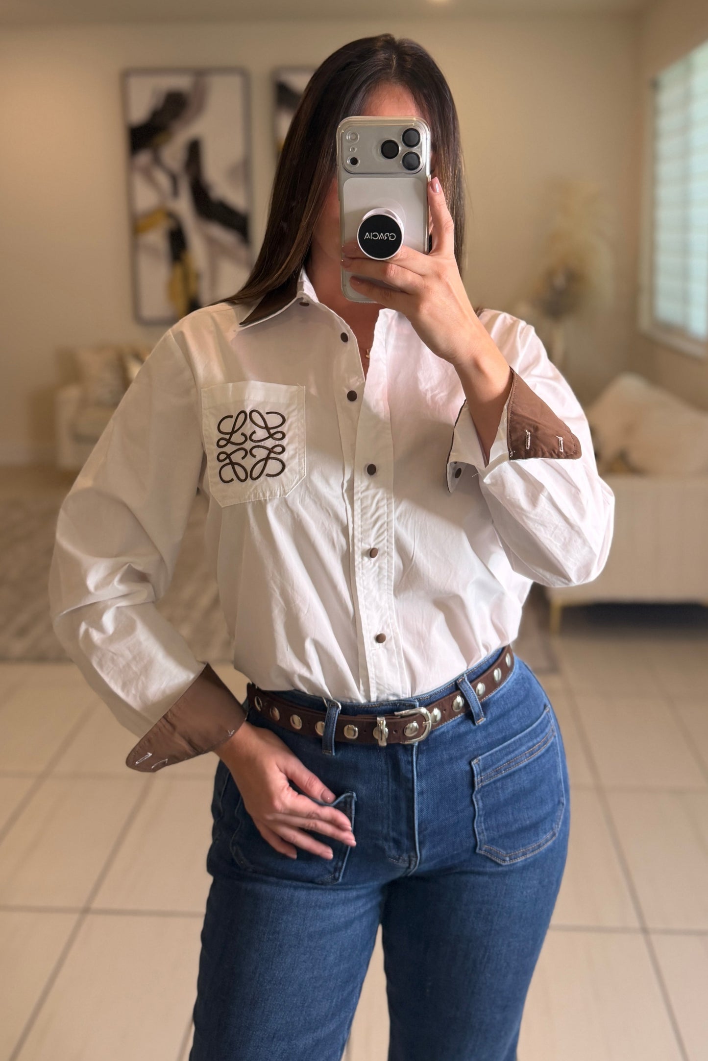 Iconic White Shirt Top