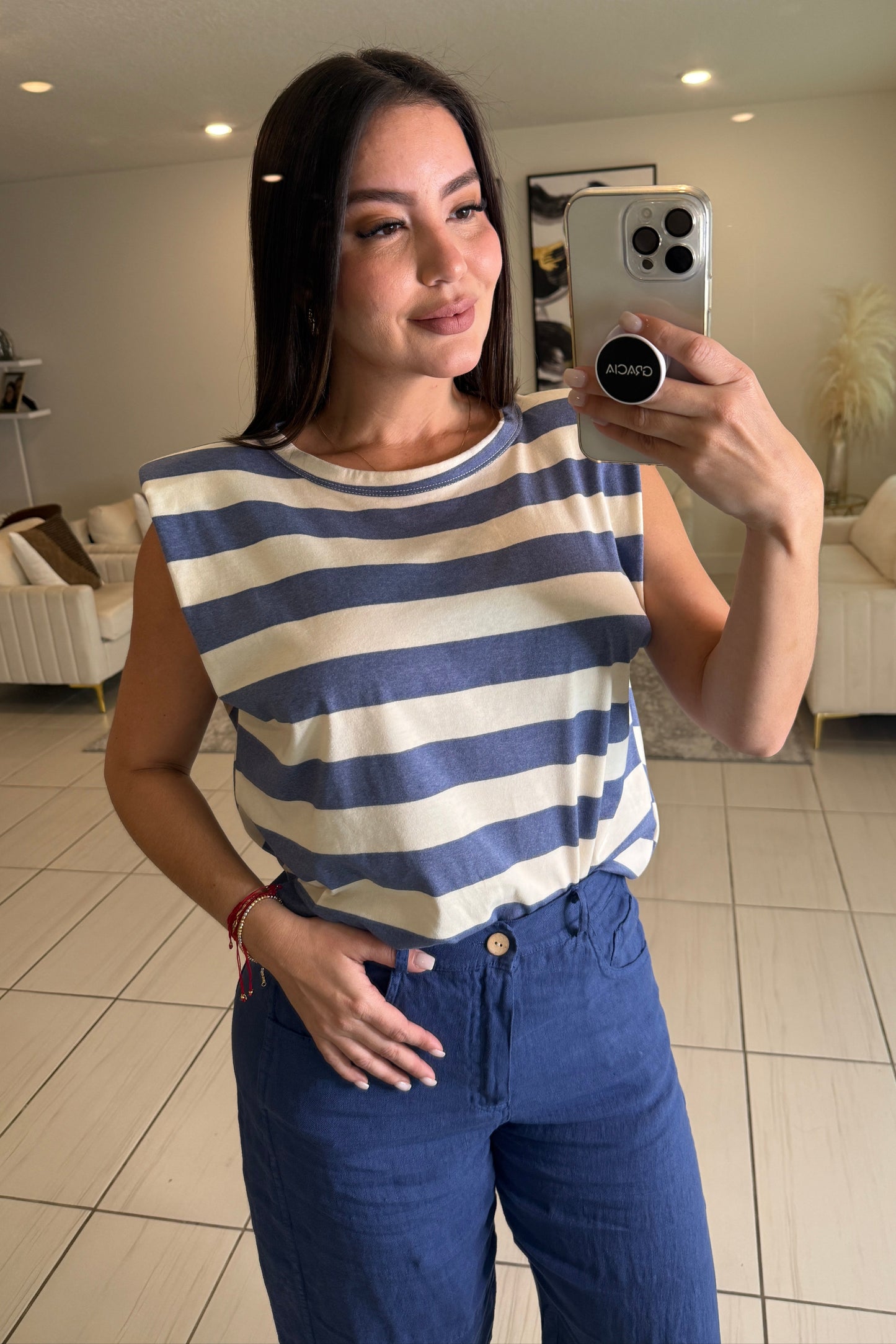 Amazing Horizontal Stripes Top