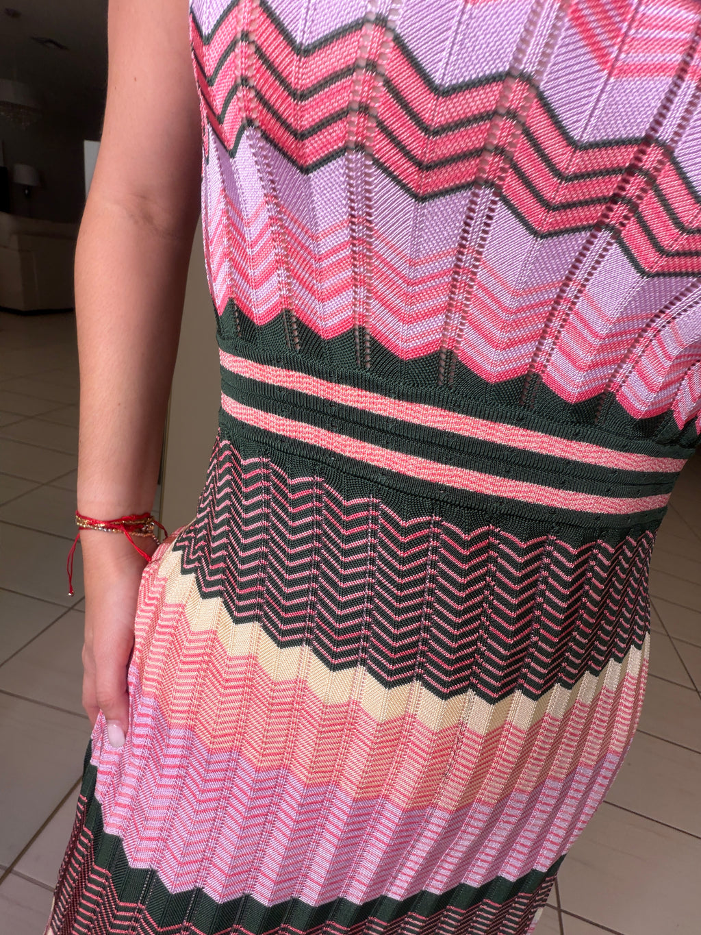 Heat Wave Colorful Knit Dress
